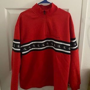 Calvin Klein half zip sweater/jacket